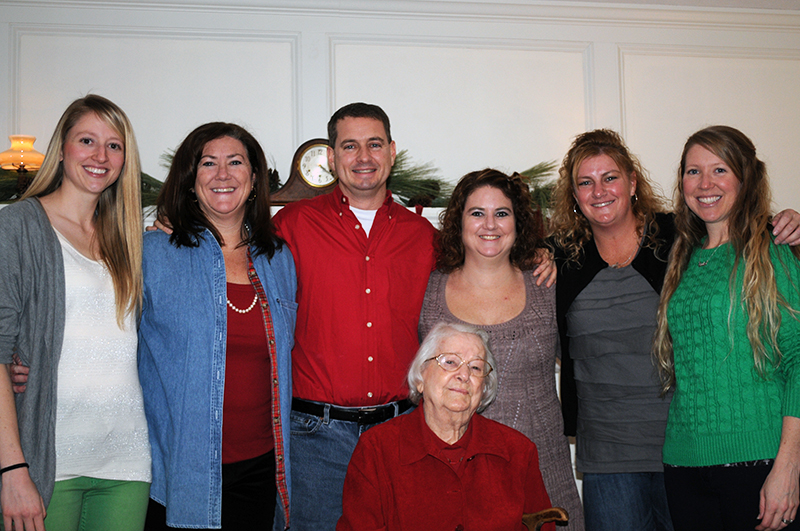 Valda Beavin and family